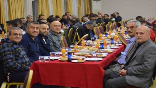 Maden işçileri iftarda bir araya geldi