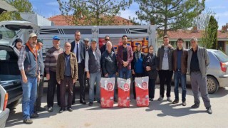 Mahmudiye çiftçisine ayçiçeği tohumu desteği