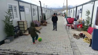 Malatyada konteyner kentlerin kurulumu sürüyor