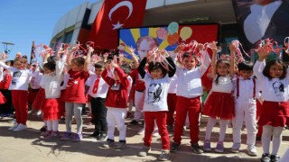 Manavgatta 23 Nisan coşkusu