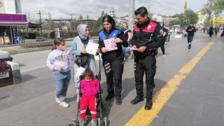 Manavgatta polisten KADES bilgilendirmesi