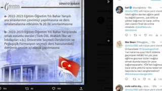 Manisa CBÜ Senatosunun aldığı karar tepkiye neden oldu