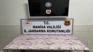 Manisada jandarmadan sahte banknot operasyonu