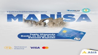 Manisadaki toplu ulaşımda banka ve kredi kartı dönemi başlıyor
