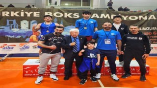 Manisalı boksör Türkiye ikincisi oldu