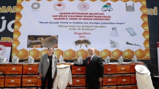 Mardinde arı yetiştiricilerine destek