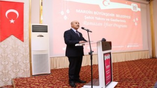 Mardinde şehit aileleri ve gaziler onuruna iftar yemeği