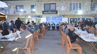 Marmaris Bozburunda vatandaşlar iftarda buluştu