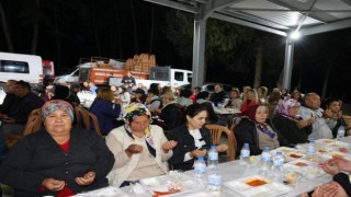 Marmariste altıncı iftar sofrası Karaca Mahallesinde kuruldu