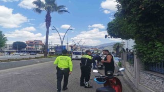 Marmariste trafik uygulamaları devam ediyor