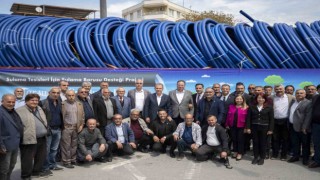 Mersin Büyükşehir Belediyesi çiftçileri desteklemeye devam ediyor