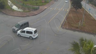 Mersindeki trafik kazaları Kent Güvenlik Yönetim Sistemi kameralarında