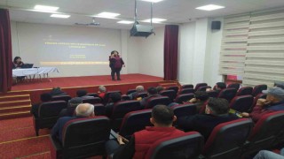Mihalıççıkta kiraz üreticilerine yönelik eğitimler devam ediyor