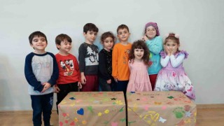Minik öğrencilerden anlamlı yardım