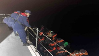 Muğlada 47 düzensiz göçmen kurtarıldı