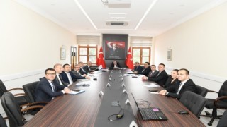 Muğlada Vali Tavlı başkanlığında seçim güvenliği toplantısı yapıldı