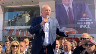 Memleket Partisi Genel Başkanı Muharrem İnce Bartın'da vatandaşlara seslendi