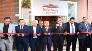 Nasreddin Hocanın memleketi Akşehirde Dönemeç Kitap Kafenin açılışı yapıldı
