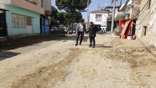 Nazilli Belediyesi Pınarbaşı Mahallesindeki yol çalışmasını tamamladı