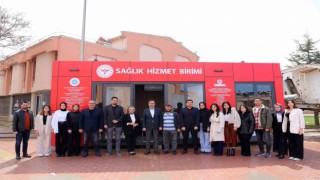 NEÜ öğrencilerinin tasarladığı sağlık kabini Hataya gönderildi
