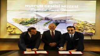 Nuhun Gemisi Müzesi için imzalar atıldı