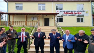 Orhan Şahin ilk müdahale ekip binası dualarla hizmete girdi