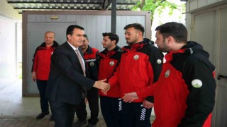 Osmangazinin deprem kahramanlarına büyük onur