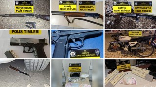 Osmaniye'de Asayiş uygulamasına takılanlardan 5'i tutuklandı