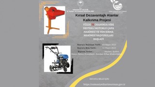 Osmaniye'de Çiftçilere makine alımları için hibe desteği yapılacak