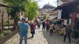 Osmanlı şehri Safranbolu bayram öncesi hareketlenmeye başladı
