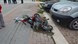 Otomobil ile elektrikli motosiklet çarpıştı: 1 ölü
