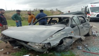 Otomobil şarampole devrildi: 4 Yaralı