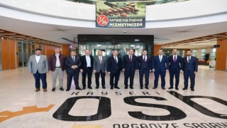 Özhaseki ve Gürcandan Kayseri OSBye ziyaret