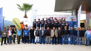 Pedallar şampiyonluk için Tralleis Antik Kentinde atıldı