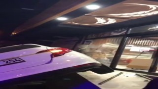 Pendikte kaza yapan araç fırına daldı: 5 kişi yaralandı