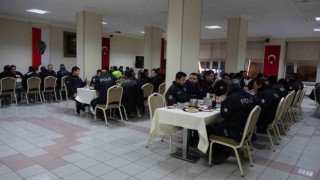 Polis ekipleri sahur sofrasında bir araya geldi
