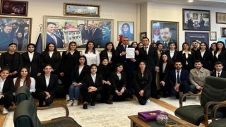 Polis Meslek Eğitim Merkezi 29. dönem yedek adaylarından Canpolata ziyaret