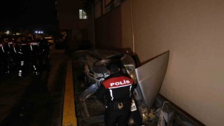 Polisin ‘dur ihtarına uymadı, kaçmaya başlayan alkollü sürücü kaza yaptı