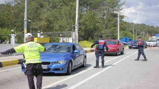 Ramazan bayramı öncesi Marmariste yol kontrolleri arttırıldı