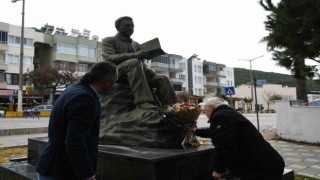 Sabahattin Ali, ölümünün 75inci yıl dönümünde Kuşadasında anıldı