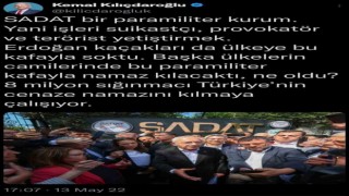 SADAT Kemal Kılıçdaroğluna açtığı davayı kazandı