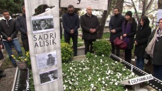 Sadri Alışık 98inci doğum gününde mezarı başında anıldı
