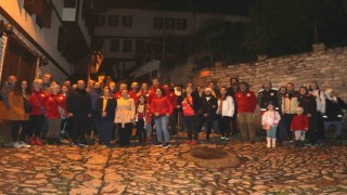 Safranboluda gece yürüyüşü etkinliğine yoğun katılım sağlanıyor