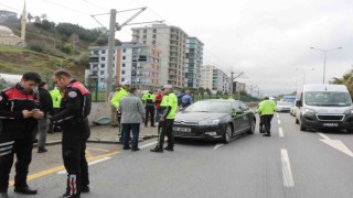 Samsunda yunus polisleri kazası
