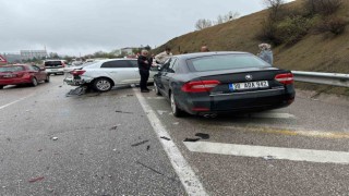 Samsunda zincirleme trafik kazası: 4 yaralı