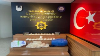 Şanlıurfada 10 kilo 100 gram uyuşturucu ele geçirildi
