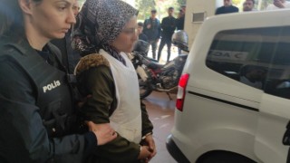 Şanlıurfada kayınbiraderini öldüren kadın adliyeye sevk edildi