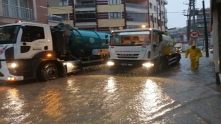 Saruhanlının taşkın sorunu büyükşehir tarafından çözüldü