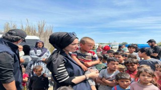 Şehit ailelerinden depremzede 500 çocuğa bayram hediyesi