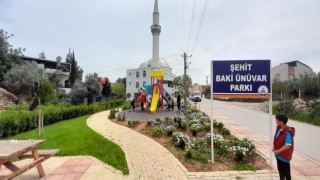 Şehit Baki Ünüvar Parkı çocukların hizmetine sunuldu